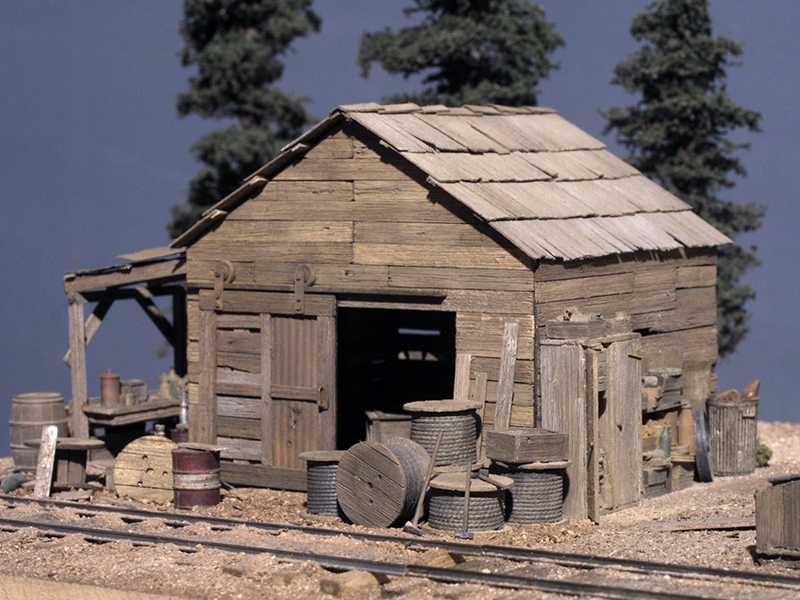 SierraWest Scale Models O Scale Rigging Shed